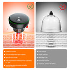 Remote Control Intelligent Cupping Device Electric Gua Sha Scraping Massager