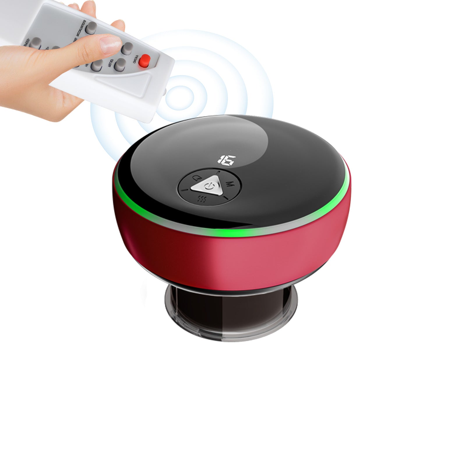 Remote Control Intelligent Cupping Device Electric Gua Sha Scraping Massager